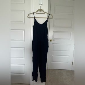 Navy Banana Republic Romper
